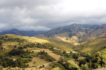 Obraz premium Panorama of mountains