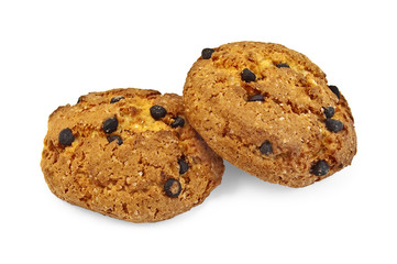 Biscuits with chocolate
