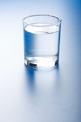 Fresh water in glass