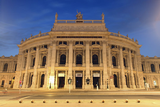 The state Theater "Burgtheater" of Vienna, Austria