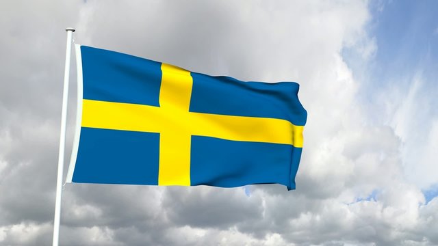 161 - Schwedische Flagge
