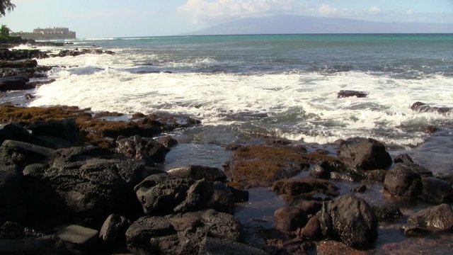 Coastal Rocks on the Pacific Ocean