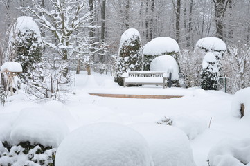 Winter im Garten