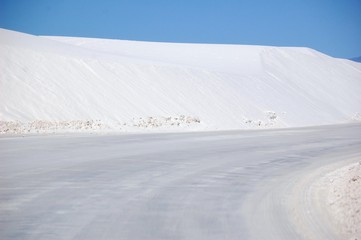 White Sands road