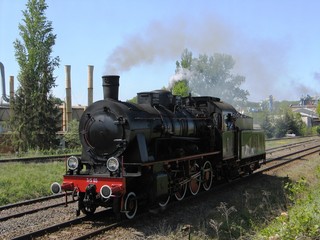 Fototapeta na wymiar Stare lokomotywy