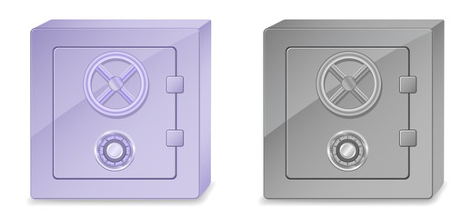 safe box icon set