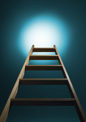 Reach the blue light