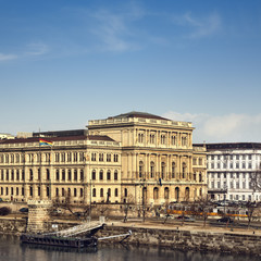 Obraz premium Buidling of Academy of Science (MTA), Budapest