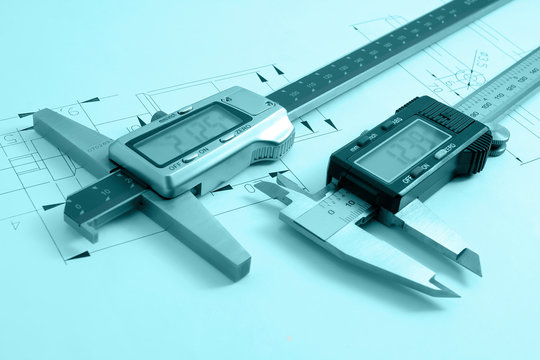 Mechanical scheme and calipers