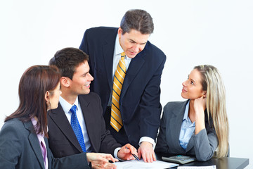 Business team.
