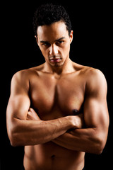 Fototapeta premium powerful muscular man