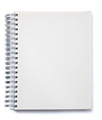 Blank Spiral Notebook