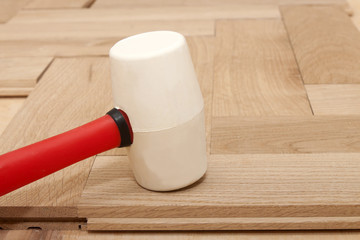 rubber mallet for parquet