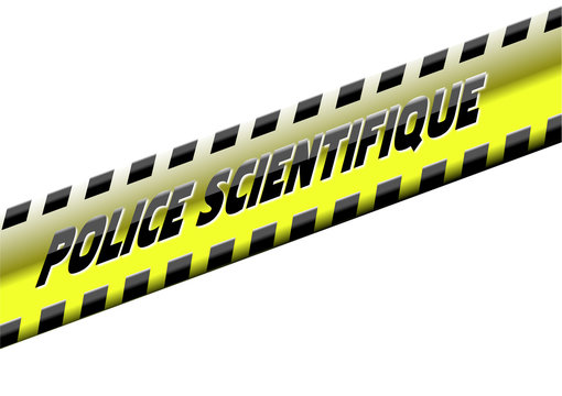 ruban "police scientifique" v1 Stock Illustration | Adobe Stock