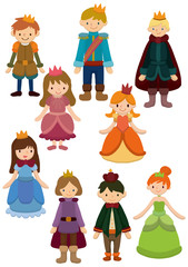cartoon Prince and Princess icon