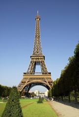 Tour Eiffel de Paris sur le Champ de Mars