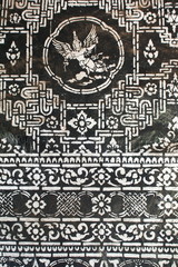 laos wall decorate pattern