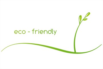 Eco friendly business logo