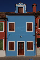 case colorate, Burano, Venezia