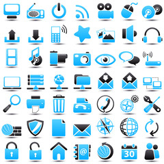 icon: technology Blue