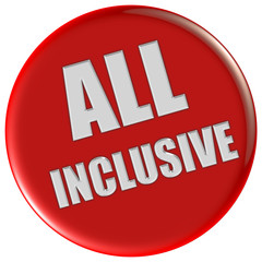 Button rot rund ALL INCLUSIVE