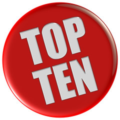 Button rot rund TOP TEN