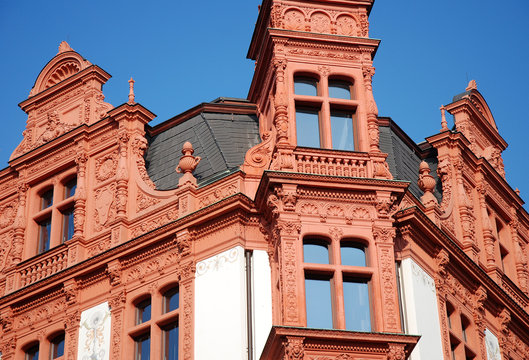 Klingerhaus in Leipzig Fassaden Detail