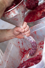 charcuterie viande boudin cochon boucherie sang cuisine