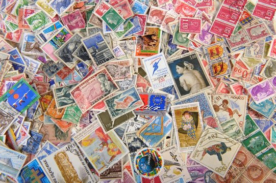 timbres en vrac - philatélie