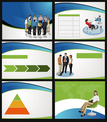 Business Template. Vector illustration.