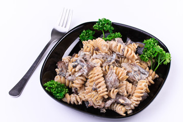 Cooked  pasta