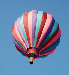 Fototapeta premium Colorful hot air balloon