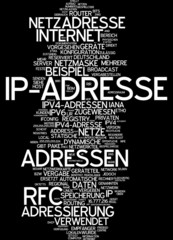 Fototapeta premium IP-Adresse