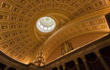 The dome inside of US Capitol - 30397097
