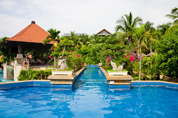 Obraz premium resort swimming-pool