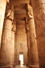 Door stickers Egypt Hathor Temple