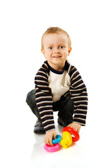 Obraz premium boy playing