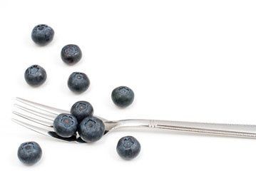ブルーベリーの実