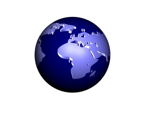 Naklejka premium globus