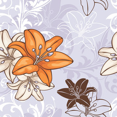 seamless floral pattern