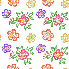 Abstract flower background