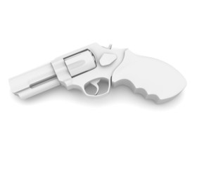 White Gun Illustration