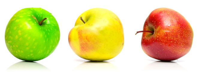 Three apples