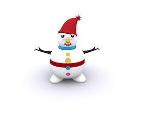 3D Snowman