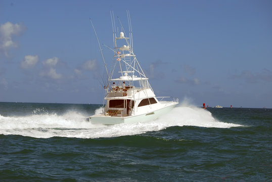 Charter Sportfishing Boat