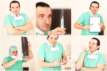 OP Arzt Collage