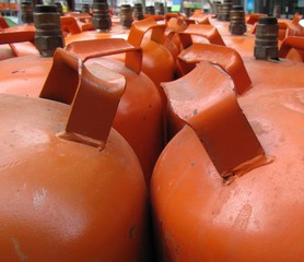 Botellas de butano