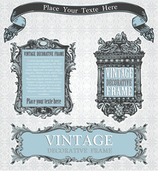 Obraz premium Cadres retro