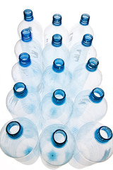 Plastikflasche. Leere Flaschen aus Kunststoff