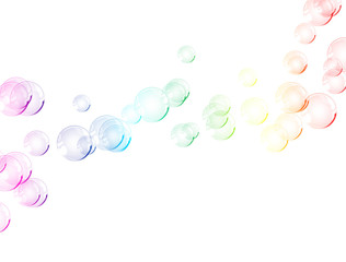 bulles rainbow